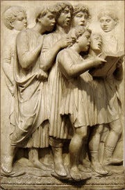 15 C. from the Cantoria by Luca della Robbia