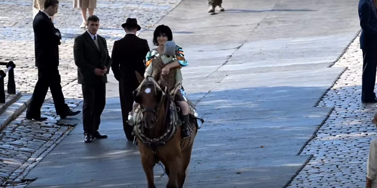 New Set Video Shows Emma Mackey's Jadis For Greta Gerwig And Netflix's 'The Chronicles Of Narnia' Film