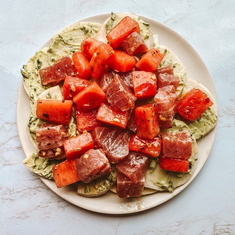 Tuna Jicama Bites (pg. 219)