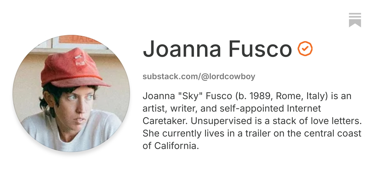 Joanna Fusco | Substack