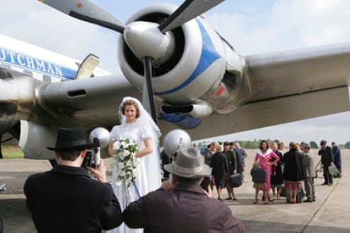 Bride Flight inside