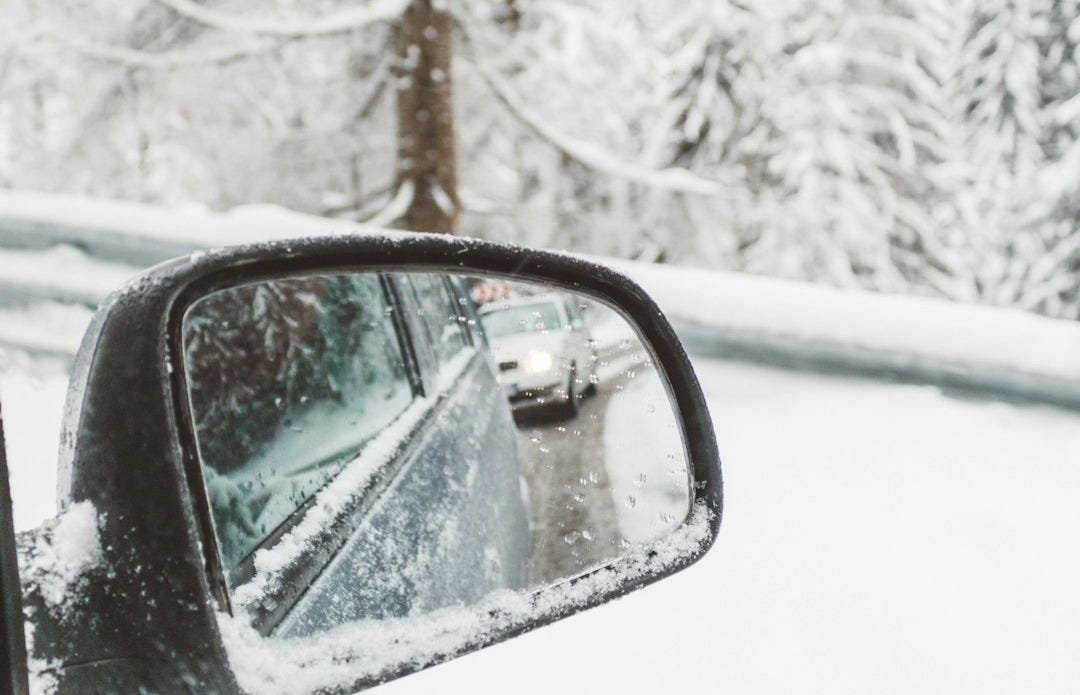 cars on road during winter cars on road during winter
