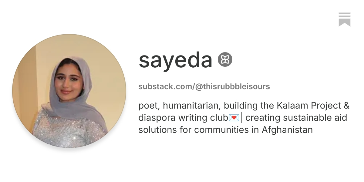 sayeda | Substack