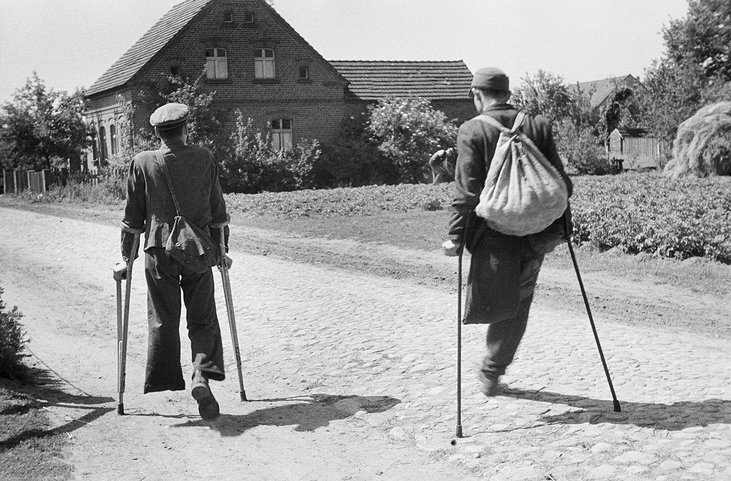 A haunting image of Dresden in 1946, where the war was over, but the profound misery and devastation clearly lingered.
