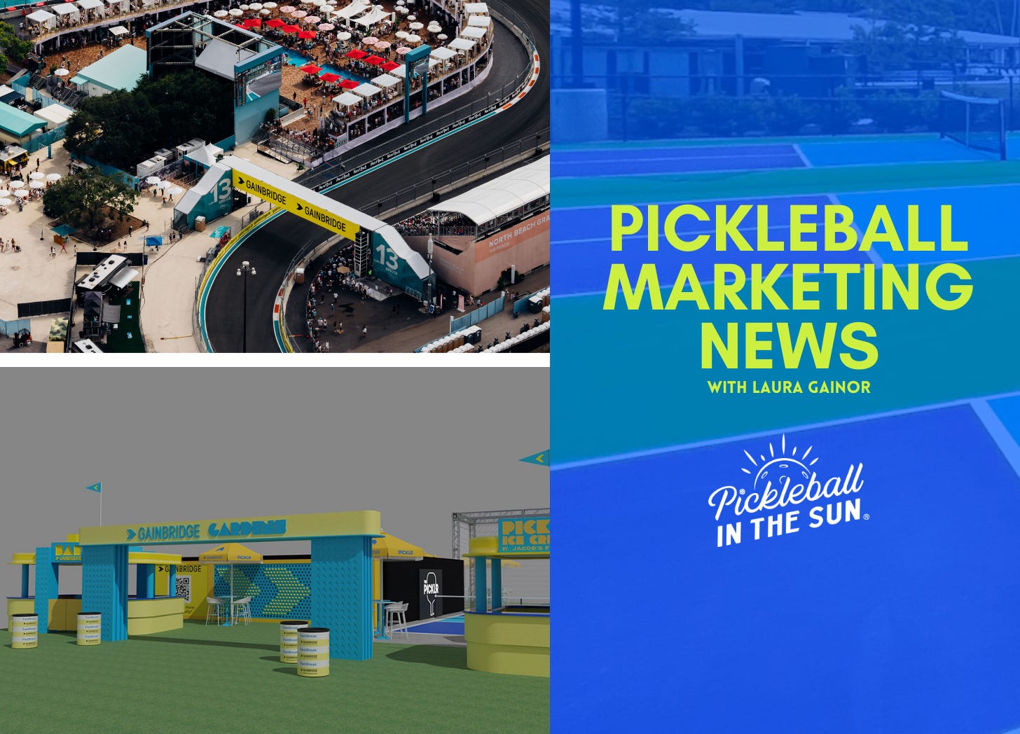 Gainbridge® Brings Pickleball to Formula 1 Crypto.com Miami Grand Prix!