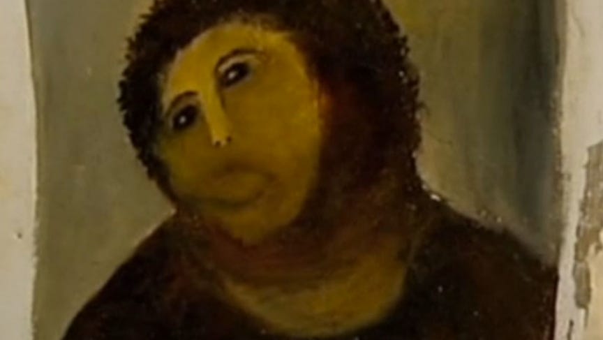 Amateur Restoration Botches Jesus Fresco in Spain | The World from PRX