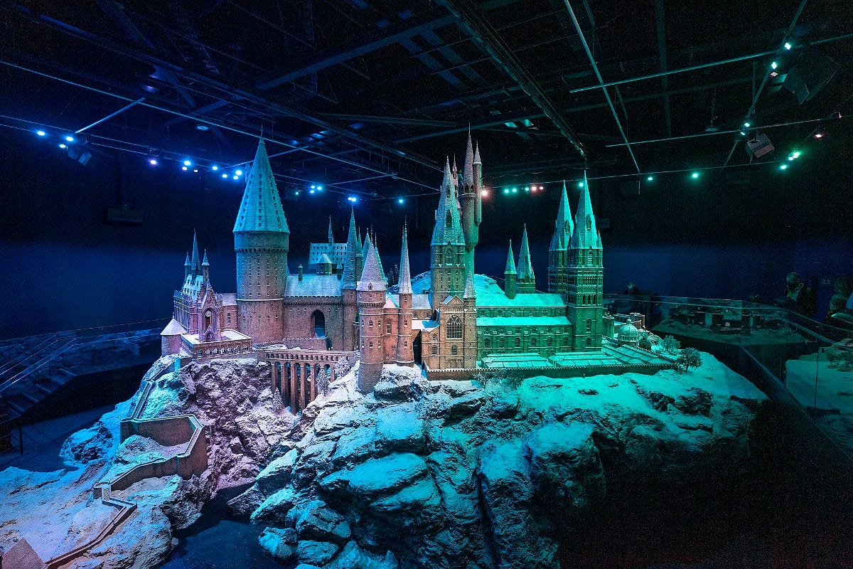 The Hogwarts castle model at the Warner Bros. Studio Tour London. Image: CapStudio via Wikimedia Commons The Hogwarts castle model at the Warner Bros. Studio Tour London. Image: CapStudio via Wikimedia Commons