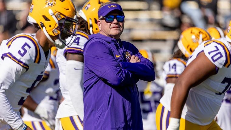 LSU head football coach Brian Kelly touted 2025 transfer portal cycle's  'big winner' for 1 key reason | Sporting News