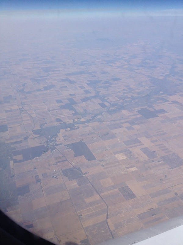 American Fields from Above American Fields from Above