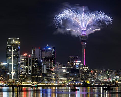 Live coverage as we cross the globe to enter the new year