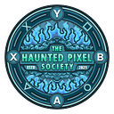 Logo for The Haunted Pixel Society