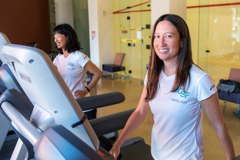 Stacey Kenfield, ScD, (right) and June Chan, ScD, (left)