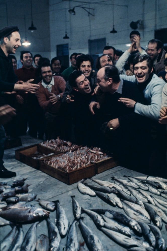 Fishermen. Naples, Italy. 1963. © Burt Glinn / Magnum Photos Fishermen. Naples, Italy. 1963. © Burt Glinn / Magnum Photos