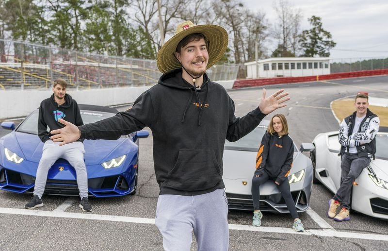 Jimmy Donaldson, aka MrBeast