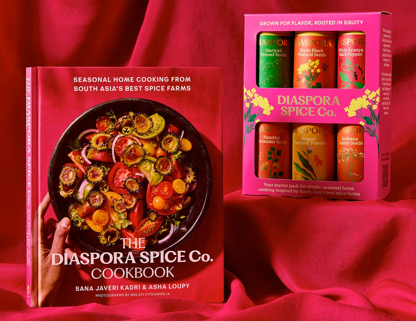Diaspora spice co cookbook + spice giveaway