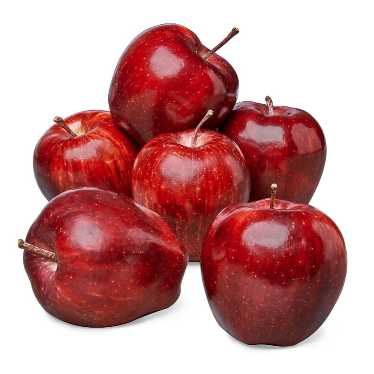 Fresh Red Delicious Apple, Each - Walmart.com