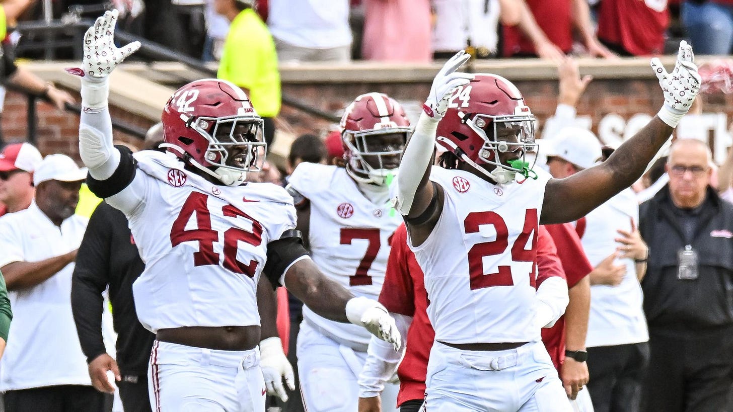 Alabama 27-24 Missouri (Oct 11, 2025) Final Score - ESPN