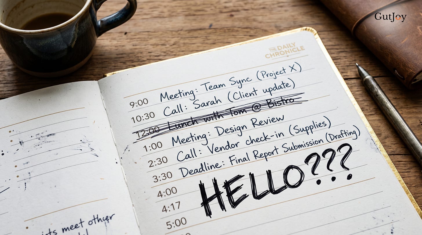 When Hunger Says Hello