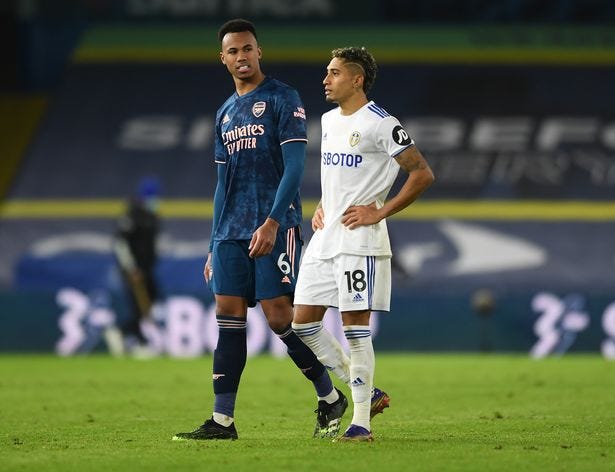 Arsenal boast hidden advantage in transfer race for Leeds star Raphinha -  Irish Mirror Online