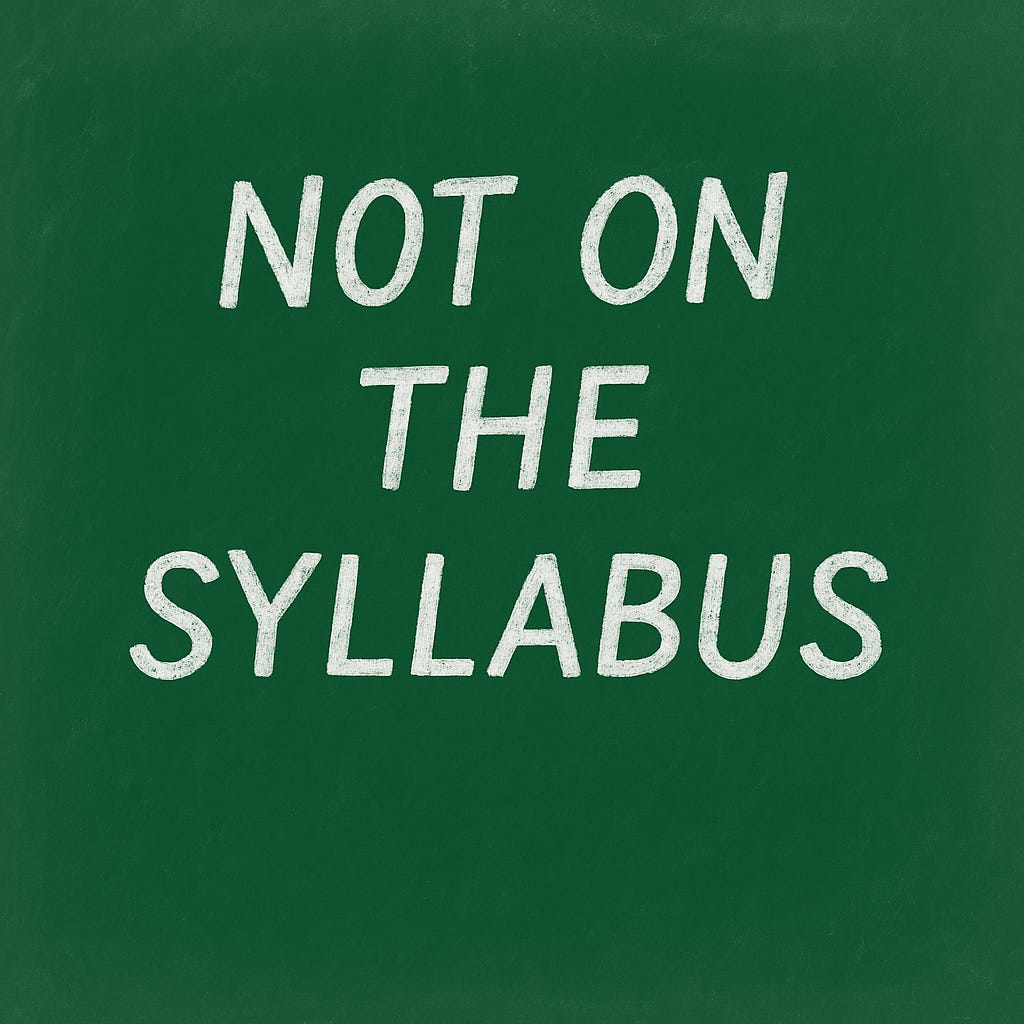 Not on the Syllabus logo