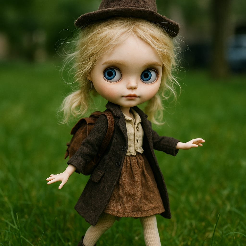 Fairy Rambler in a World of Red Wheelbarrows~