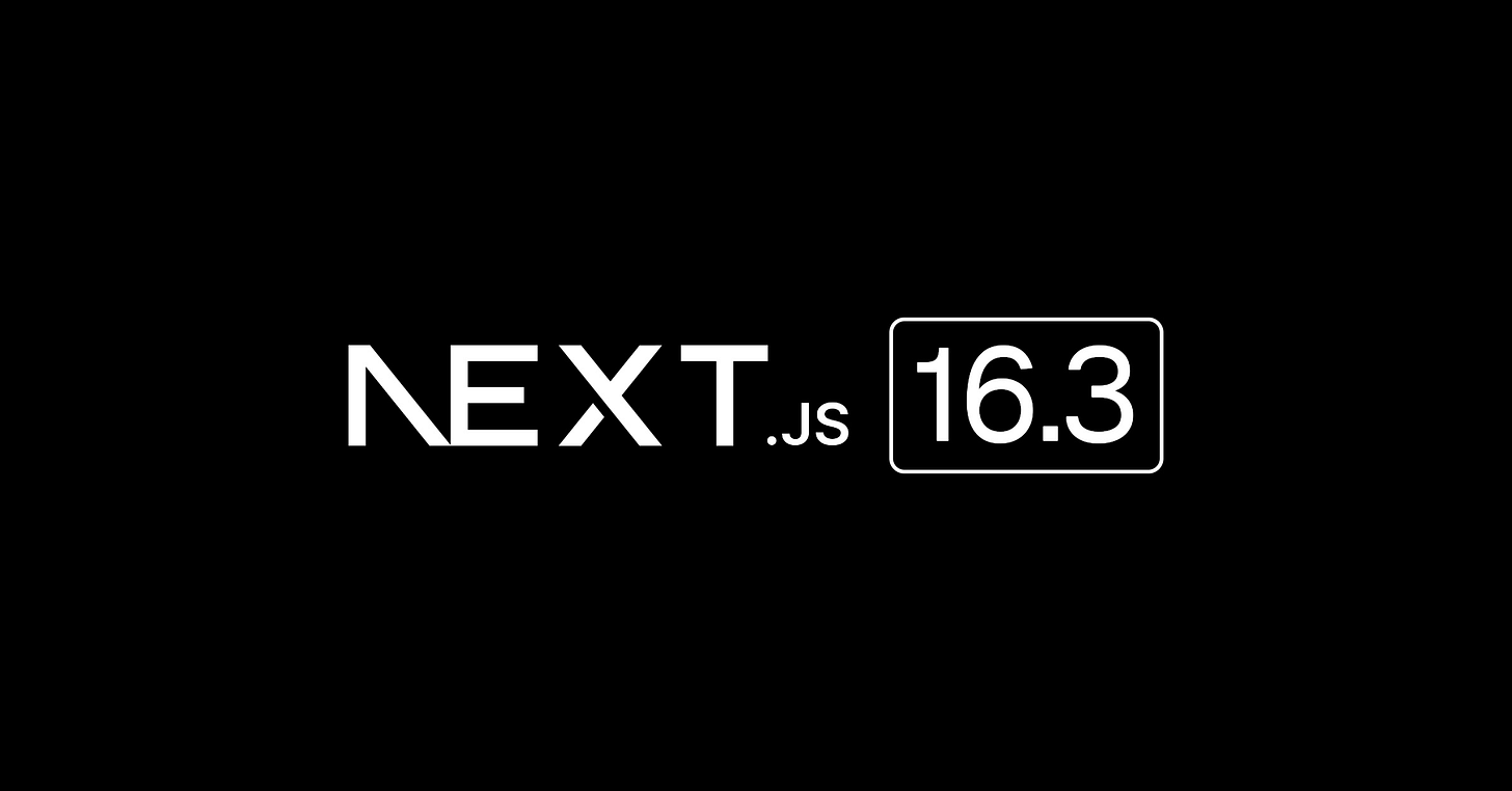 Next.js 16.3 Released: Instant Navigations & 90% RAM Reduction Next.js 16.3 Released: Instant Navigations & 90% RAM Reduction