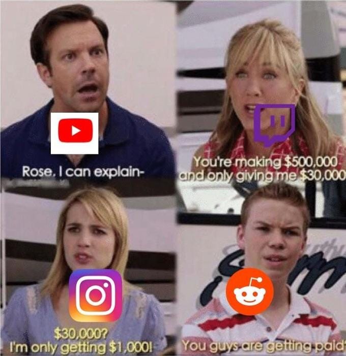 oure making $500,000 Rose, I can explain- $30,0007 etting $1,0001 You guysere gettinge dld product