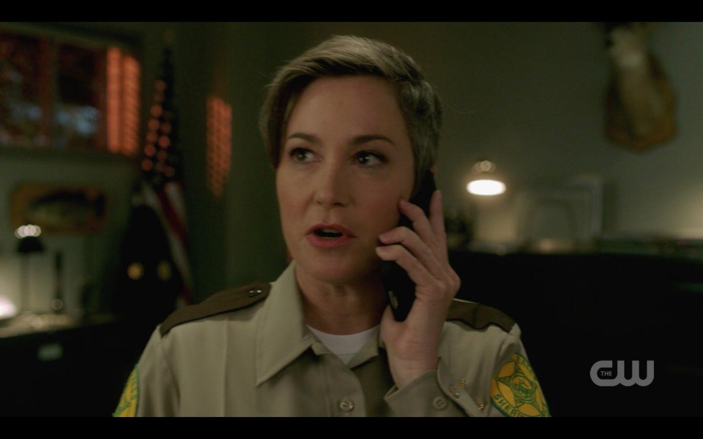 supernatural jody hears dean winchester on phone relief 1403