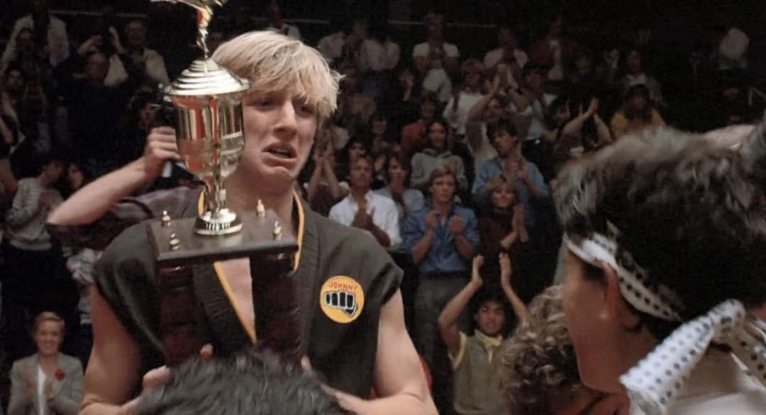 The only real emotion in this entire film.