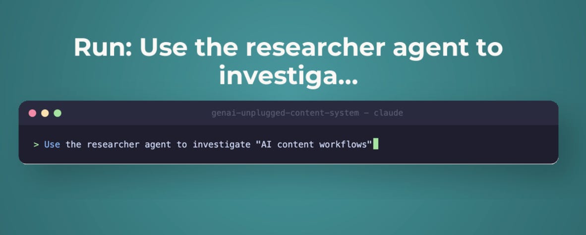 How to run a claude subagent