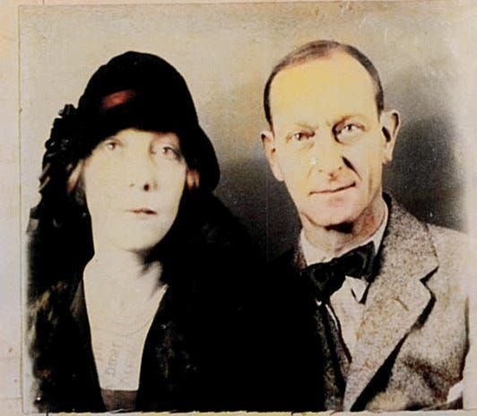 Betty Devereaux and Edgar Walter Betty Devereaux and Edgar Walter