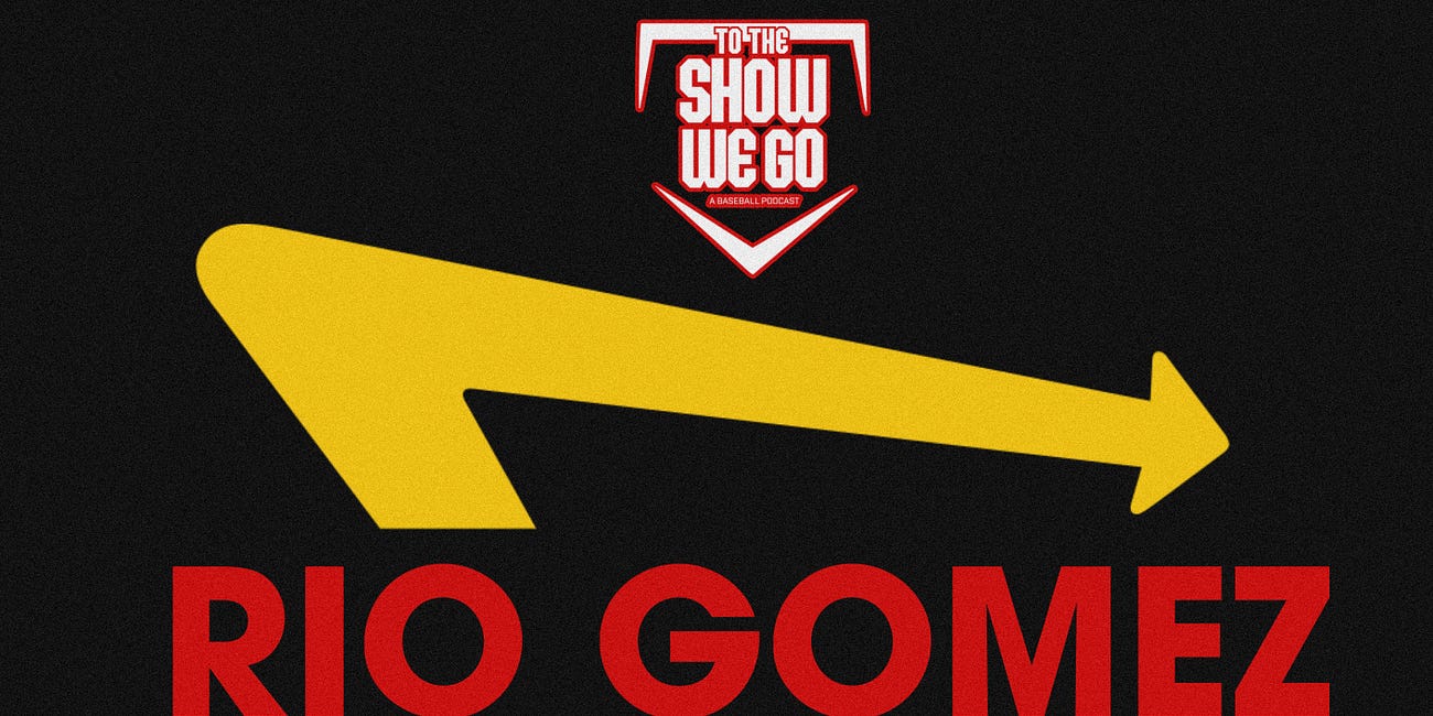 Rio Gomez missed eating In-N-Out burgers while in Taiwan playing baseball | To the Show We Go Baseball Podcast