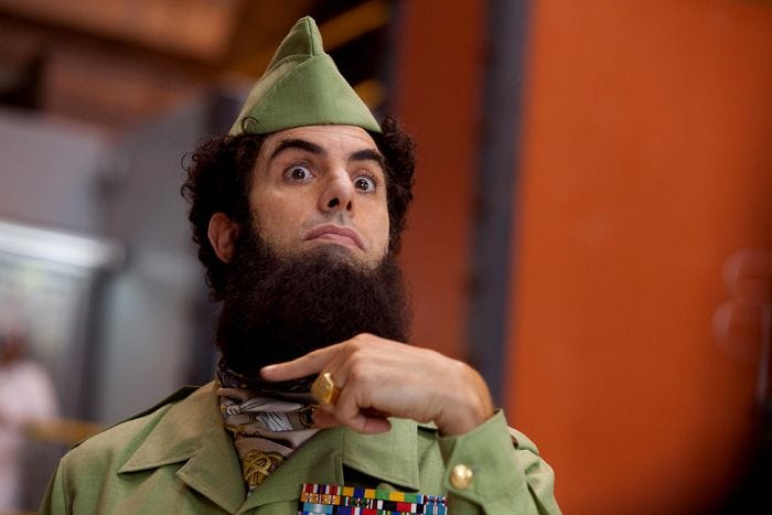 The Dictator” Is Quite Aladeen | New University