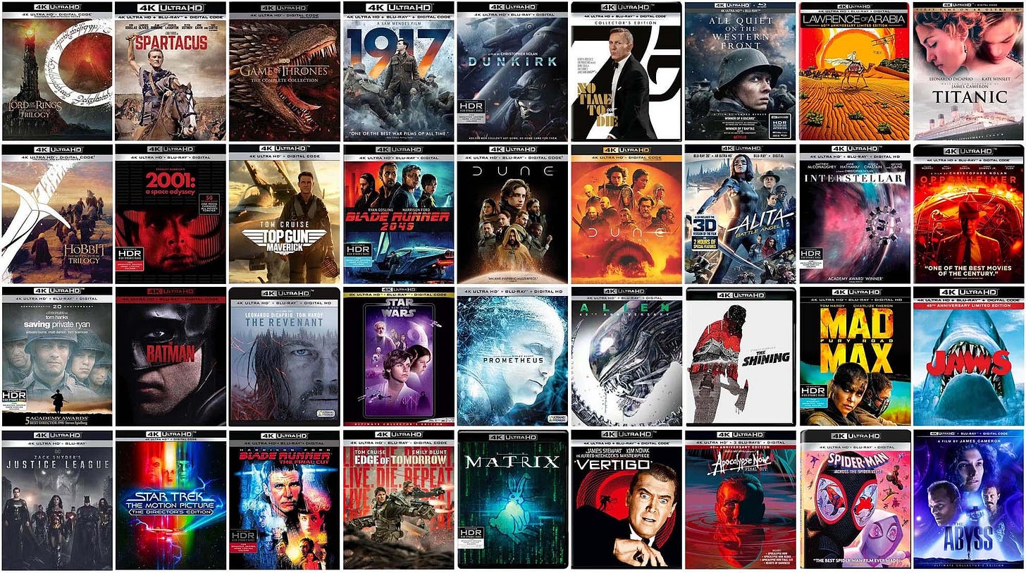 Must Own 4k Blu-rays : r/4kbluray