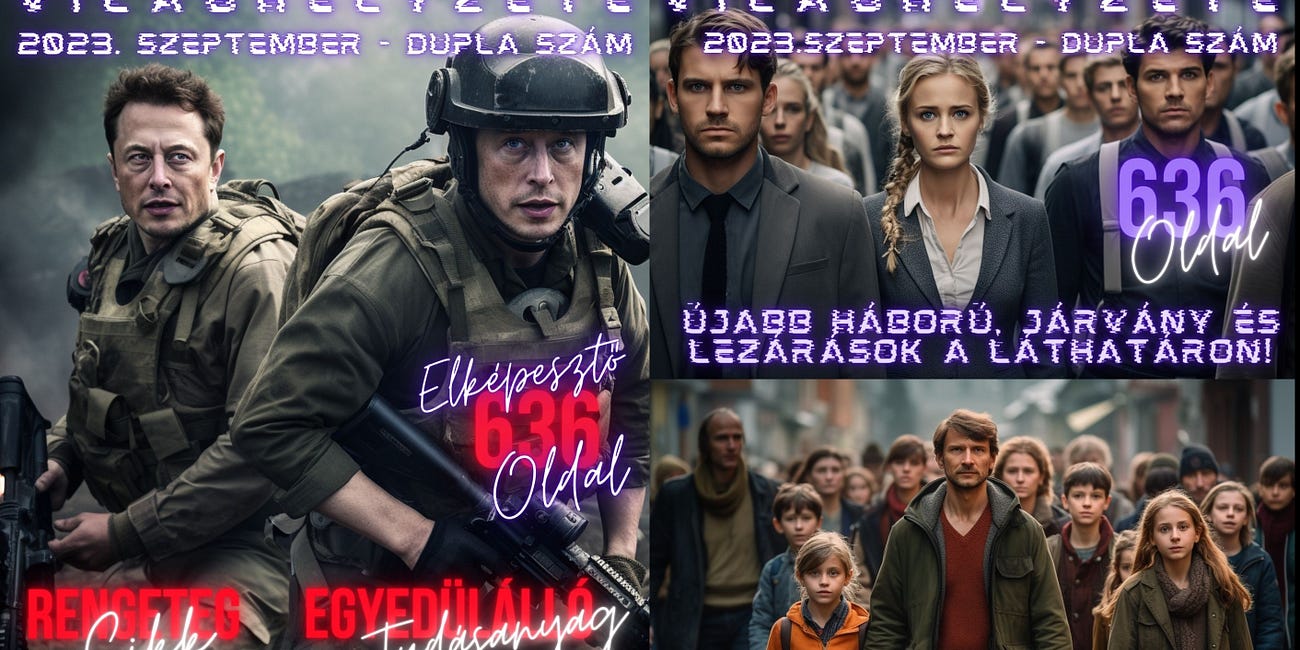 📌 Végre megjelent a VilagHelyzete Könyvújság 2023. szeptemberi DUPLA száma 636 oldalon! Mától ITT elérhető! 