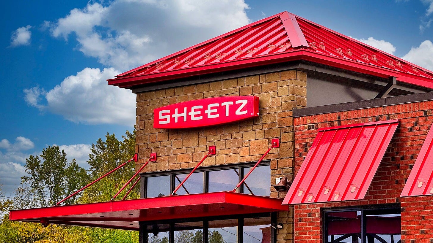 A Sheetz convenience store in Fletcher, North Carolina. Image: Harrison Keely via Wikimedia Commons