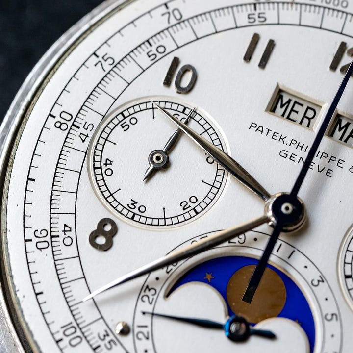 Stainless steel patek philippe 1518