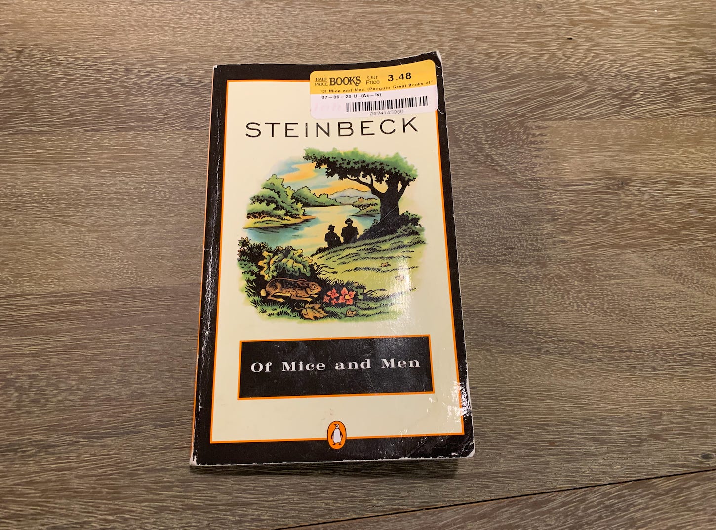 Letter #5 John Steinbeck: Of Mice and Men - by Ali Montag Letter #5 John Steinbeck: Of Mice and Men - by Ali Montag