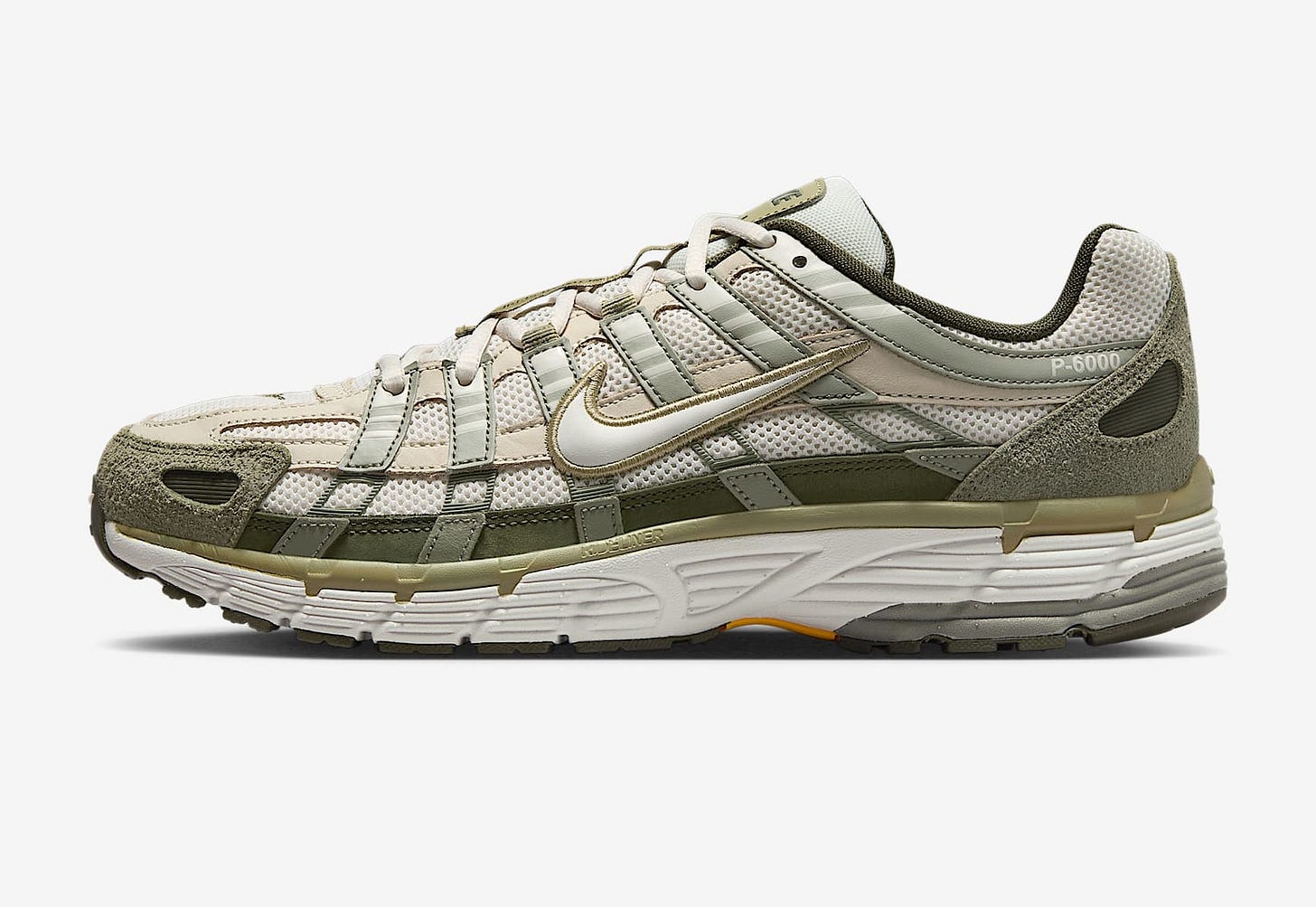 Nike P-6000 Men's Shoes - Light Army/Cargo Khaki/Light Orewood Brown/Phantom