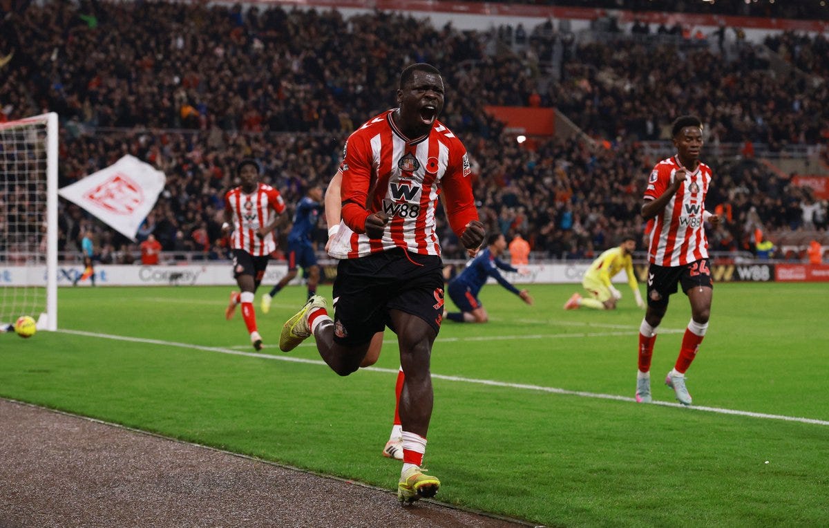 LATE DRAMA! Sunderland have equalised in the 94th minute through Brian  Brobbey 😱