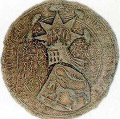 Seal of Haakon VI, King of Norway, taken from https://en.wikipedia.org/wiki/Haakon_VI#/media/File:Hacon_VI_of_Norway_seal_c_1363.jpg