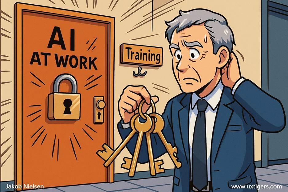 A cartoon of a person holding a bunch of keys

AI-generated content may be incorrect.