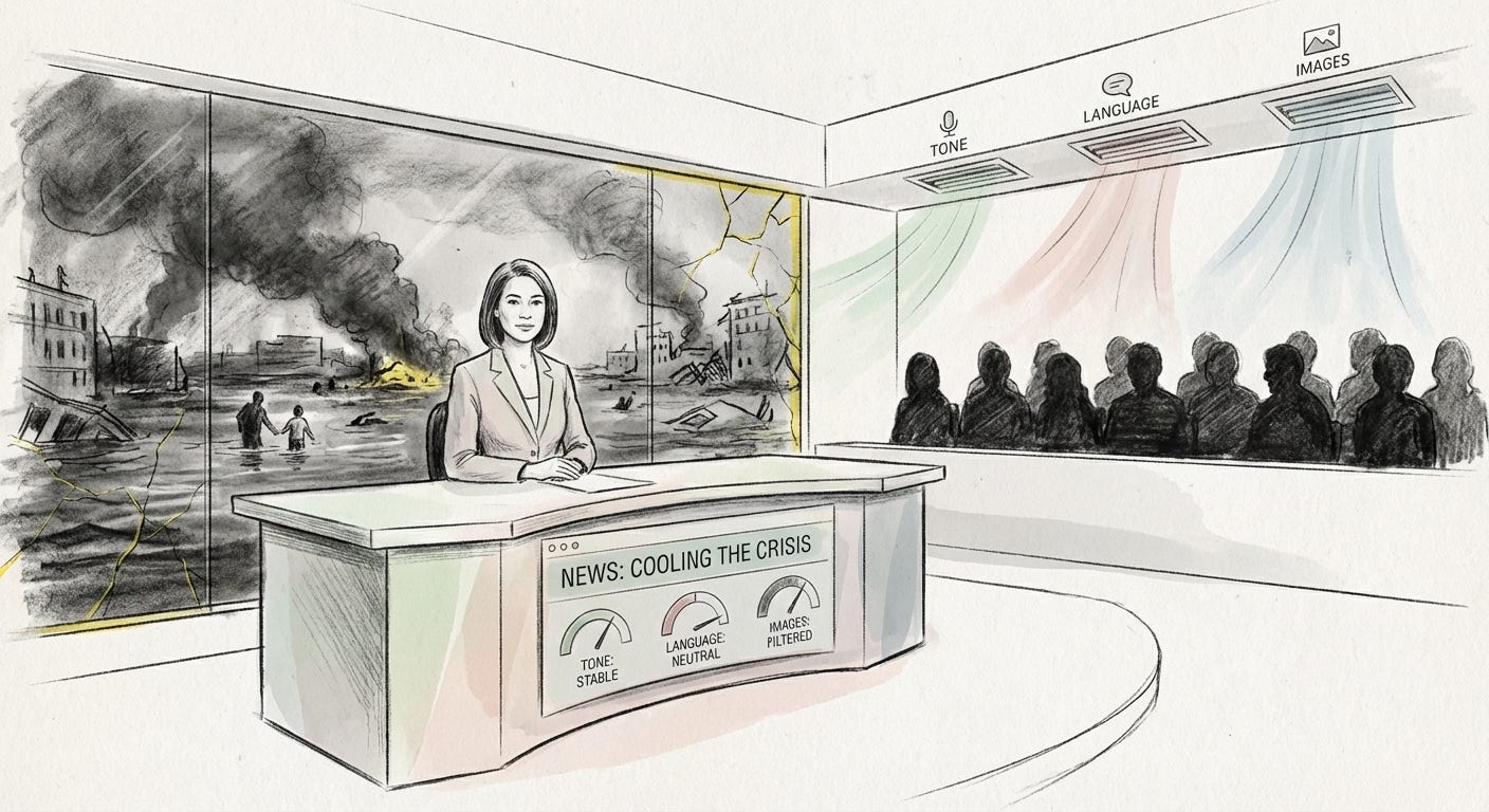News as Emotional Air Conditioning