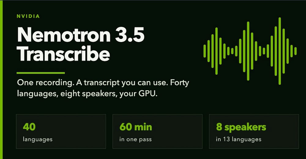NVIDIA Nemotron 3.5 Transcribe