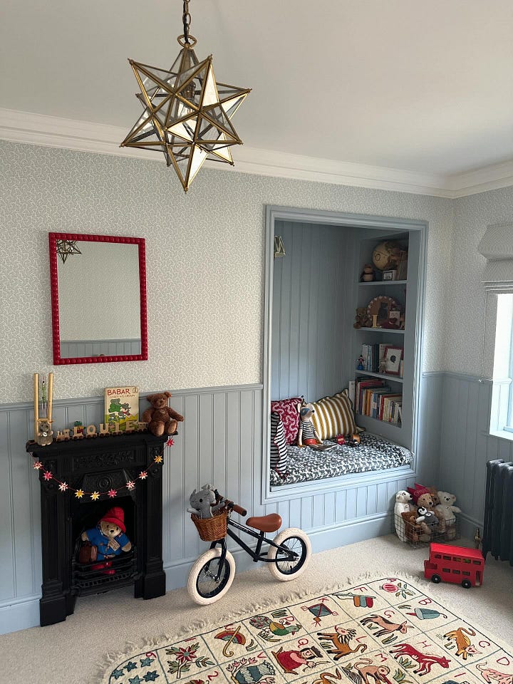 reading nook, alcove corner, bench seating, custom joinery, bespoke joinery