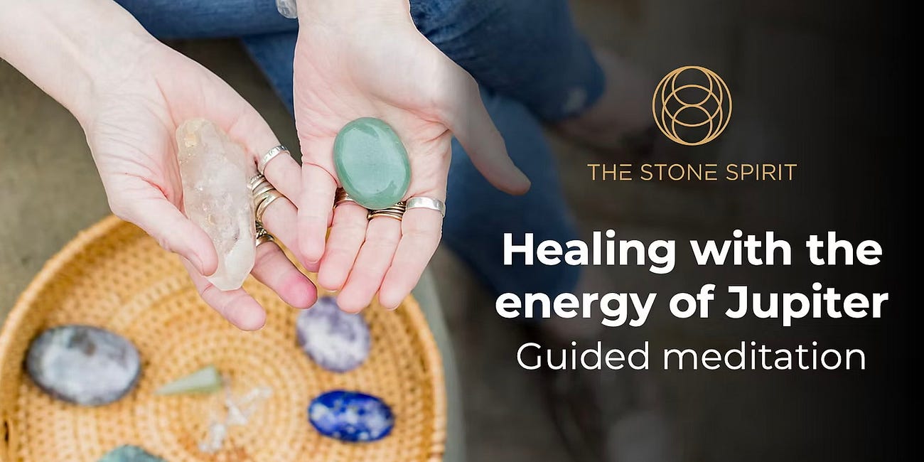 Healing energy from Jupiter: A crystal meditation