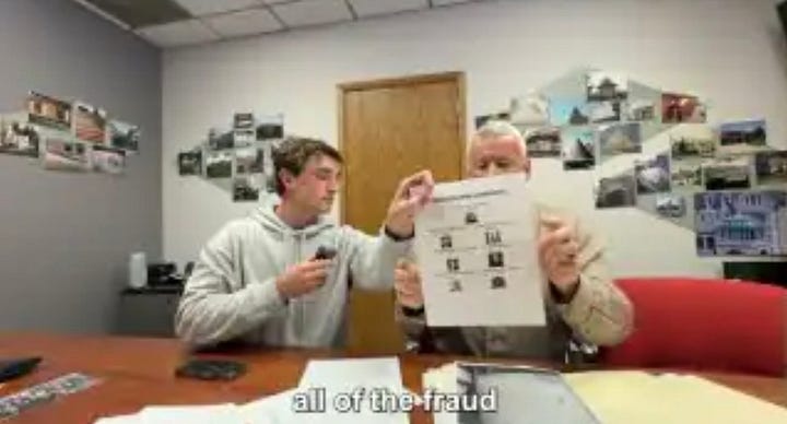 Screenshots from Shirley’s YouTube video. 