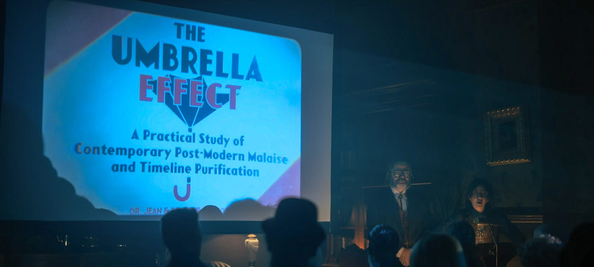 Screengrab from The Umbrella Academy: Season 4, Episode 1.