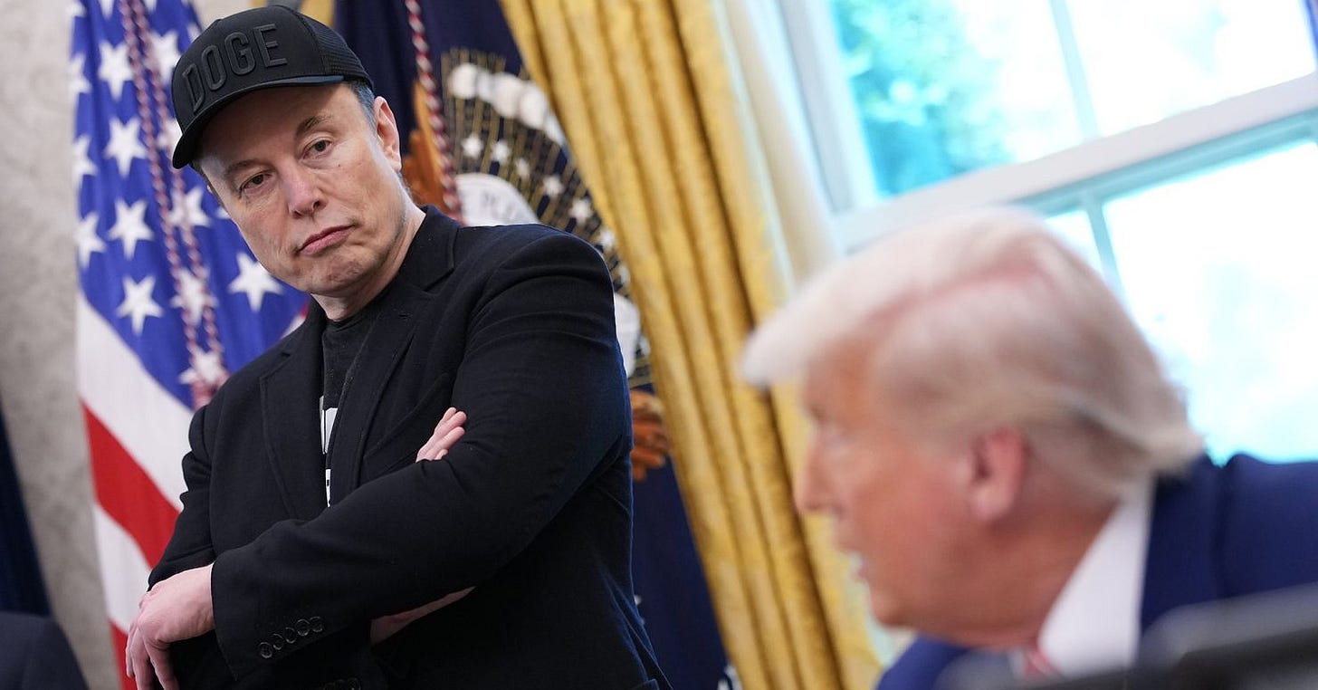 Elon Musk inches back to President Trump with his response to the LA  protests | CNN Business