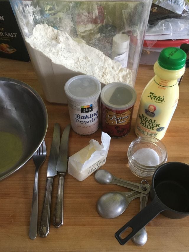 Everything you need for a biscuit Everything you need for a biscuit